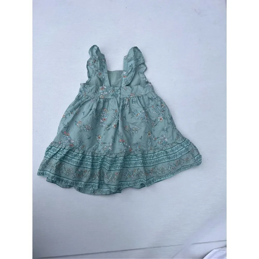 OshKosh  Floral Print Ruffle Babydoll Dress - Toddler Girl size 18 month